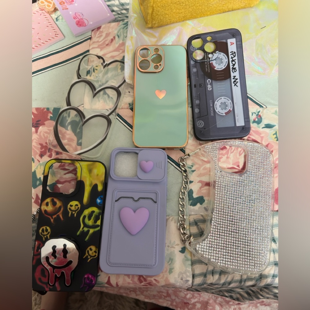 Lot of 6 iPhone 14 Pro Max cases